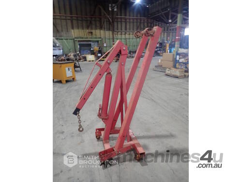 1500KG FOLDING HYDRAULIC ENGINE HOIST