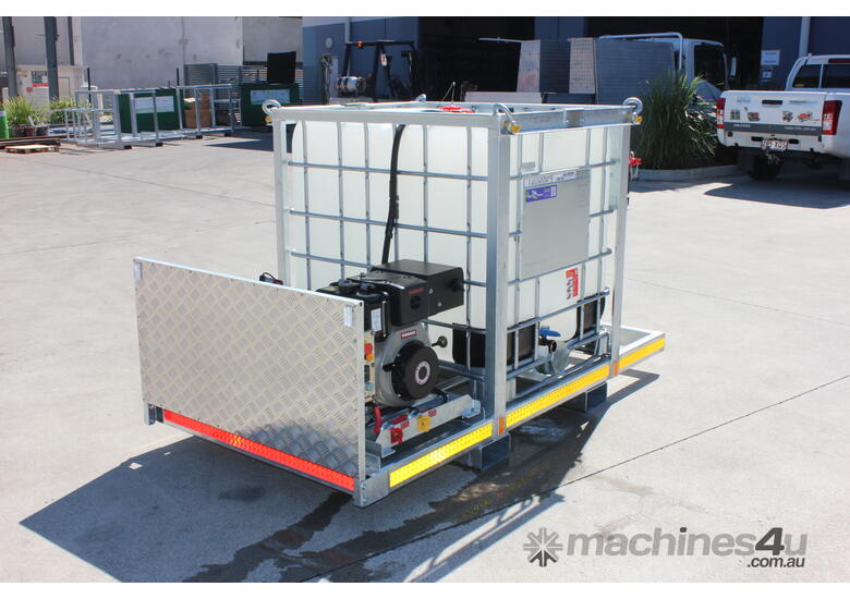 caption ThoroughClean 10HP Diesel Driven Skid Mount Pressure Cleaner