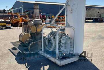 Dresser Roots Diesel Driven Vacuum Pump
