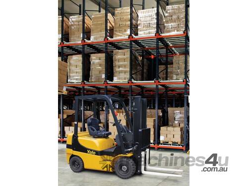 caption 2.5T LPG Counterbalance Forklift