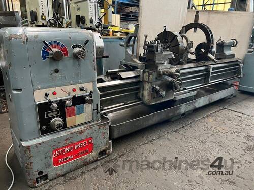 caption Monofap 325EA 665mm x 3100 centre lathe