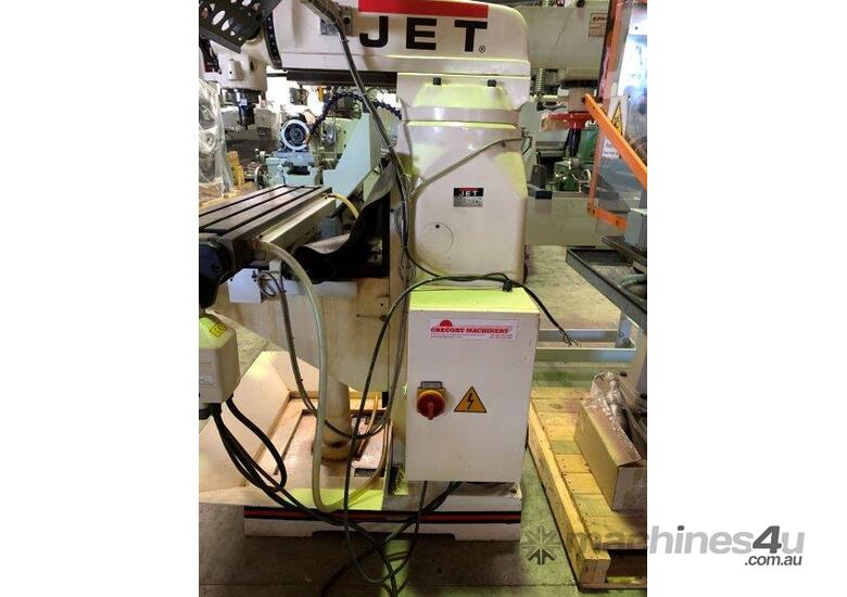 Used jet Turret Milling Machine NT30 415v Vertical Mills in , Listed