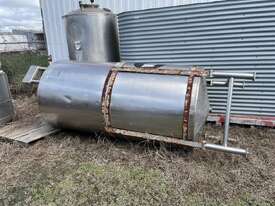 Stainless Steel Mixing Tank. - picture0' - Click to enlarge