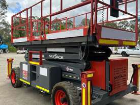 SkyJack SJ9241 - 41ft Rough Terrain Scissor Lift - picture0' - Click to enlarge