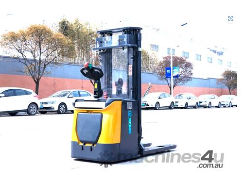 Power Reach Stacker 2T Pallet Forklift - Compact Design, Short Length & Small Turning Radius