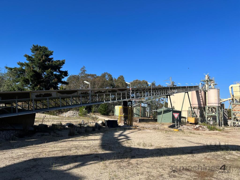 Used Not Specified Unknown Incline Belt Conveyor Crushing & Screening