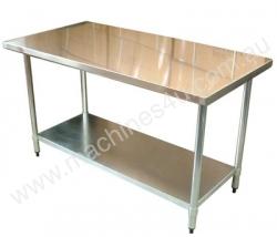caption Brayco 3060 Flat Top Stainless Steel Bench (762mmW