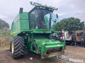 2005 John Deere 9660 STS Header with Front & Trailer - picture0' - Click to enlarge