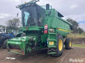 2005 John Deere 9660 STS Header with Front & Trailer - picture1' - Click to enlarge