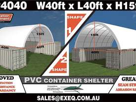 CONTAINER SHELTER 40ft x 40ft  - picture0' - Click to enlarge