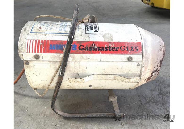 Used ANDREWS GAS MASTER G125 LPG AIR FIRED HEATER ANDREWS GAS MASTER