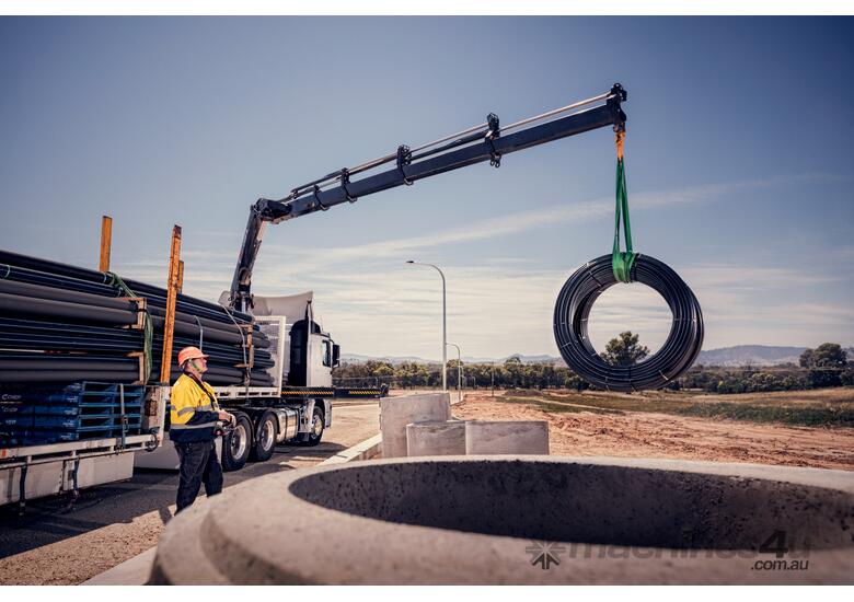 caption HIAB Crane – Performance & Savings, Pay Later!