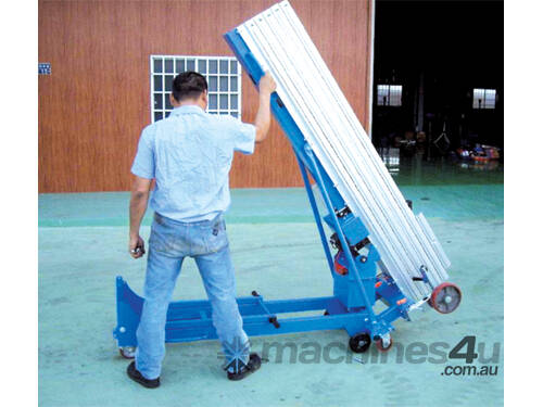 Electric/battery Counterbalance Lifter: Lift 300kg to 5.5 m, 7m, 8.5m Perfect for Glass lifting