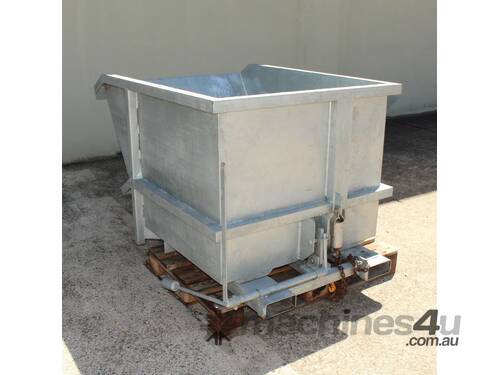 Tipping Bin with Release Mechanism.