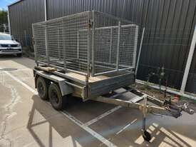 2003 Victorian Trailers 8x5 Tandem Axle Cage Box Trailer - picture0' - Click to enlarge