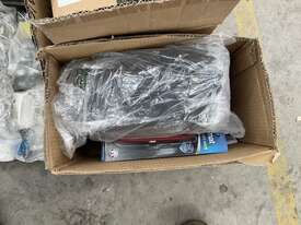 3x Boxes of Assorted Bolts/Nuts with Tools and 1x Box with Glove and Utility Knives/Firestop Spray - picture1' - Click to enlarge