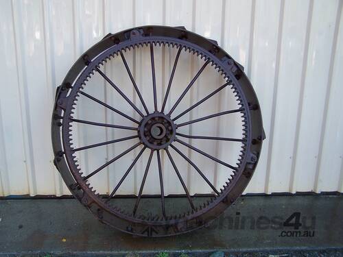 Vintage Combine Harvester Drive Wheel