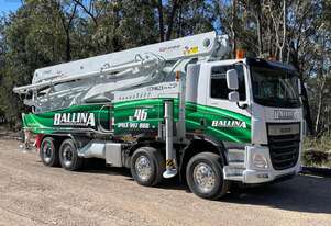 2024 Callaghan CCP46ZX Concrete Boom Pump Truck - Excellent Condition!