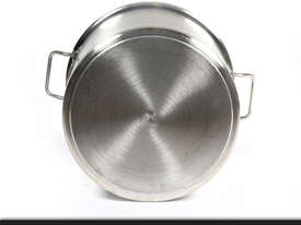 21L COMMERCIAL STAINLESS STEEL STOCK POT - picture2' - Click to enlarge