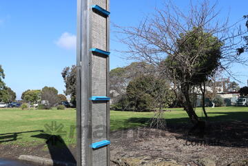 Stainless Steel Motorised Bucket Elevator Conveyor 1.89 m Long