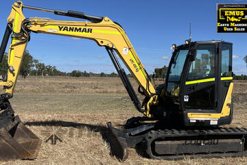 2021 Yanmar VIO808 Excavator, low hrs, E.M.U.S MS987 2021 Yanmar VIO808 Excavator, low hrs, E.M.U.S MS987