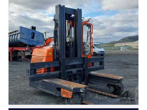 caption Hubtex All directional Forklift - Hire