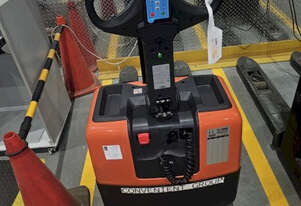 (8595) Fork Lift - Pallet Stacker - 2023 Toyota HWE100 Walkie Stacker (East Toowoomba, QLD) (8595) Fork Lift - Pallet Stacker - 2023 Toyota HWE100 Walkie Stacker (East Toowoomba, QLD)