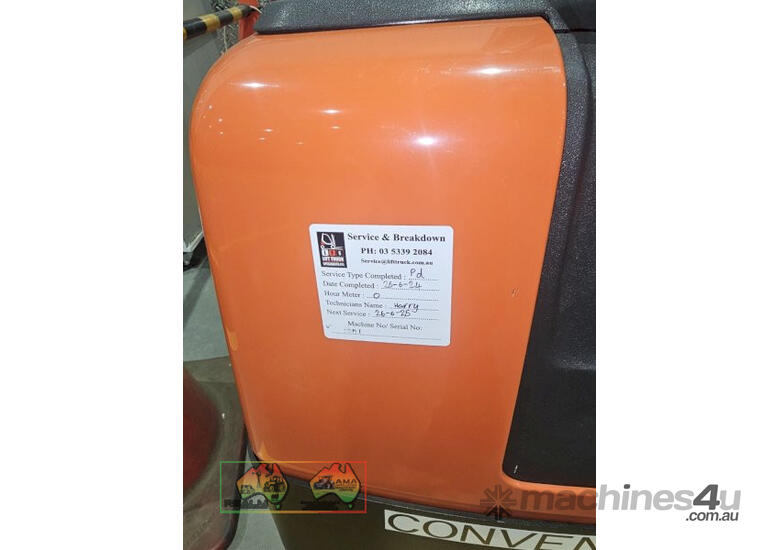 (8595) Fork Lift - Pallet Stacker - 2023 Toyota HWE100 Walkie Stacker (East Toowoomba, QLD)