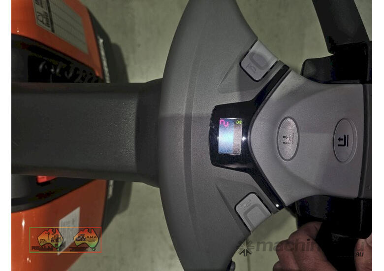 (8595) Fork Lift - Pallet Stacker - 2023 Toyota HWE100 Walkie Stacker (East Toowoomba, QLD)