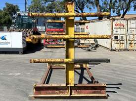 Yellow Steel Yard Rack - picture0' - Click to enlarge