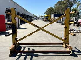 Yellow Steel Yard Rack - picture2' - Click to enlarge