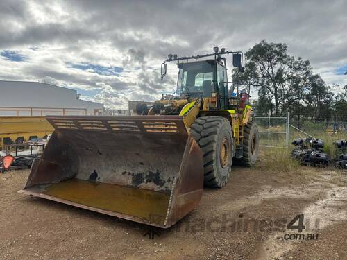 1998 Caterpillar 980G 980WL Wheel Loader – Used, Quick Hitch, GP Bucket & Forks