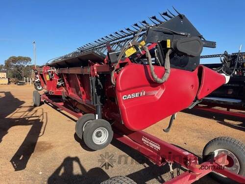 caption 2022 CASE IH 40' 4R40 4000 SERIES DRAPER FRONT