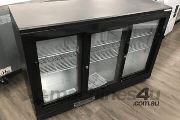 Three sliding door bar cooler - SC316SD
