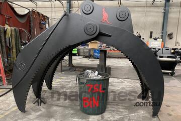 Roo Attachments Hydraulic Grab to Suit30-36 Ton Excavators