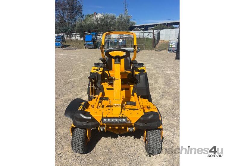 caption Zero turn lawnmower