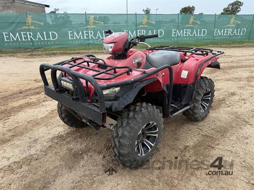 caption 2008 SUZUKI KINGQUAD 750AXI MOTORBIKE