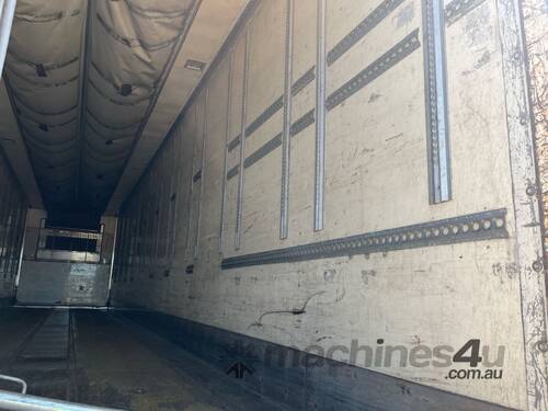 caption 2006 Vawdrey VB S3 Tri Axle Refrigerated Pantech Trailer