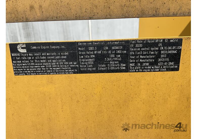 caption 2014 Vermeer BC1200XL Chipper (Council Asset)