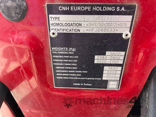2011 Case IH JX80 Tractor / Loader