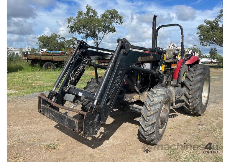 caption 2011 Case IH JX80 Tractor / Loader