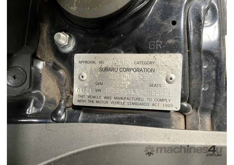 caption 2021 Subaru Forester Sport Petrol