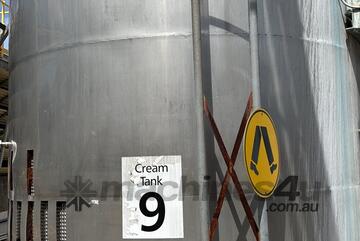 Insulated Stainless steel Cream tank,37kl capacity