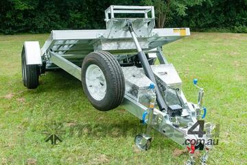 16.4X6.6ft Hydraulic Tipper Car Trailers 3500kg ATM