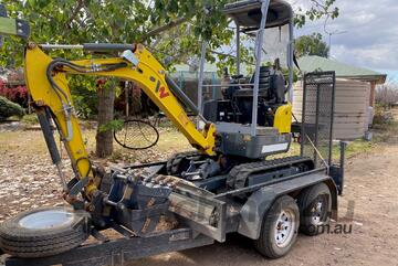 Waker 1.7 tonne mini excavator for sale