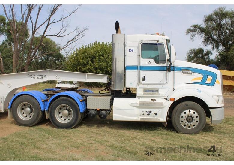 caption 2012 Kenworth T609