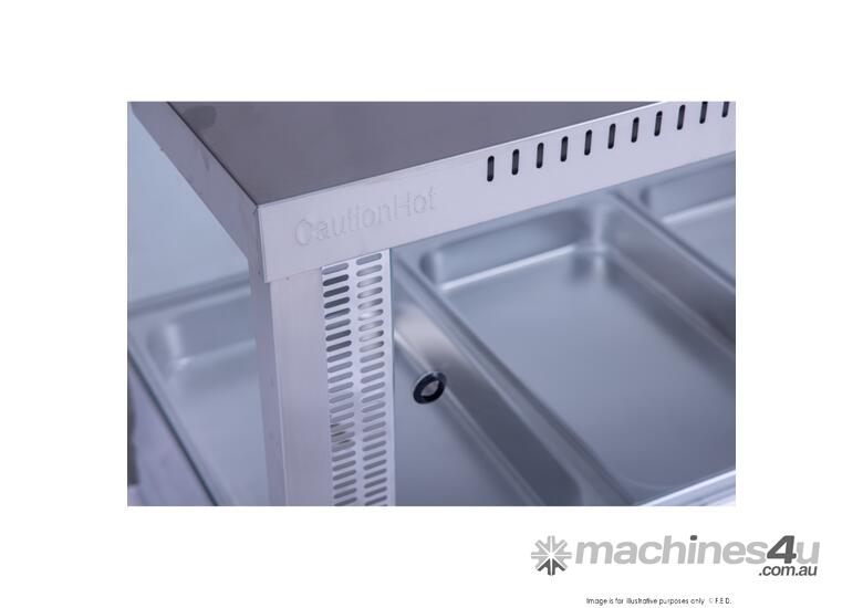 BM14SC Bonvue Square Countertop Wet and Dry Bain Marie