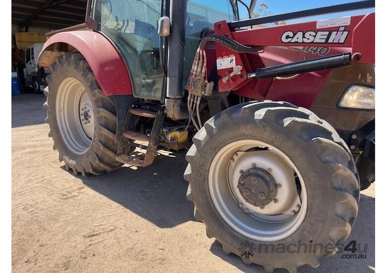 caption 2014 CASE IH MAXXUM 140 FWA TRACTOR