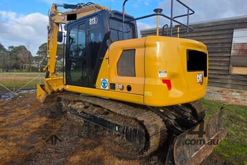 2022 CATERPILLAR 313 EXCAVATOR FULL 3D SPEC WITH TILT HITCH