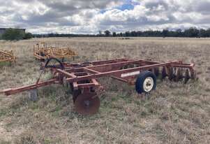 Napier Grasslands 28 Disc wheeled offset plough